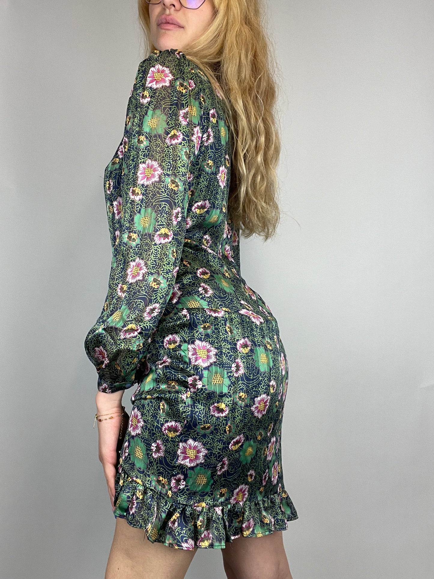 Robe y2k verte vintage