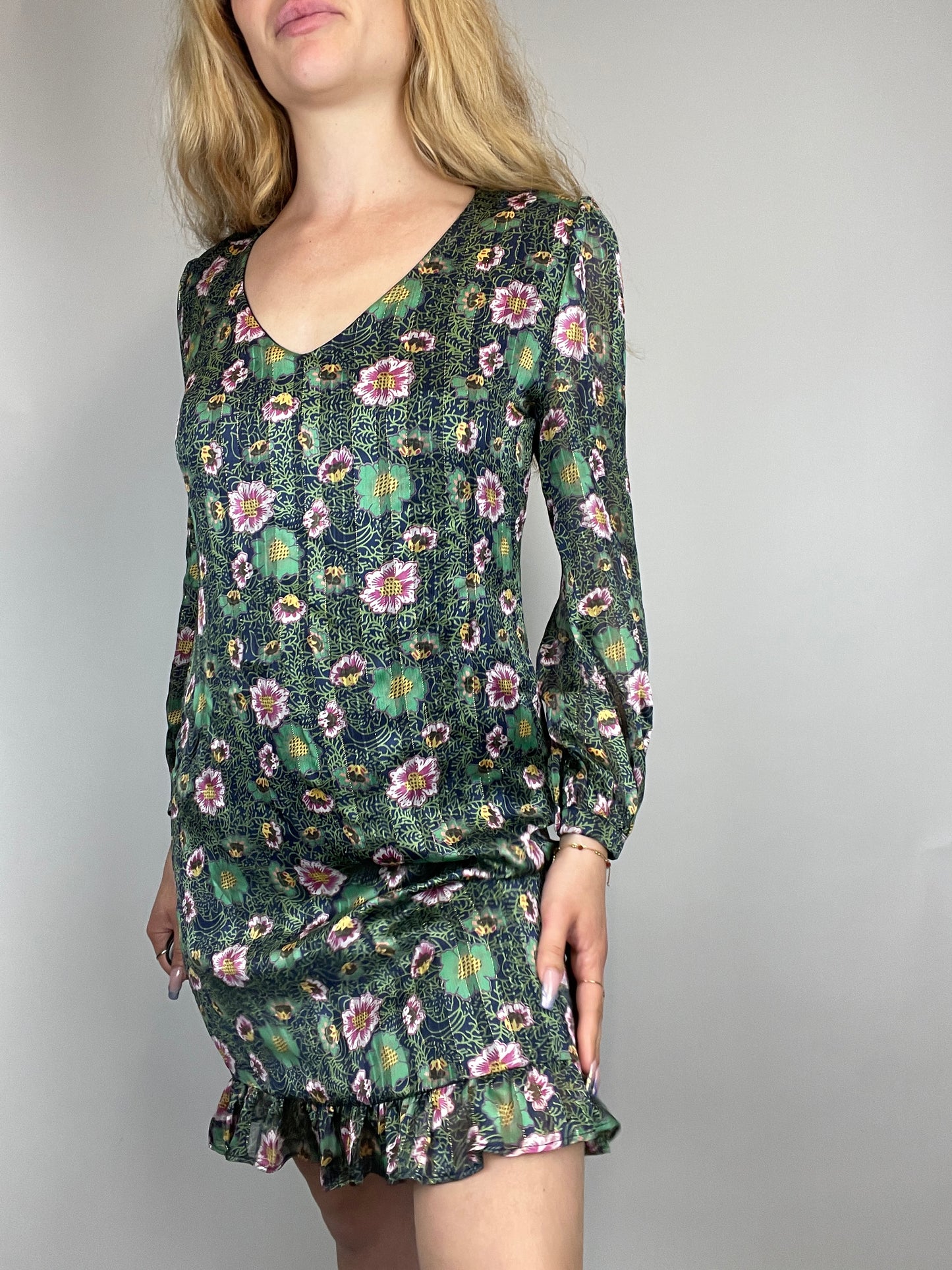 Robe y2k verte vintage