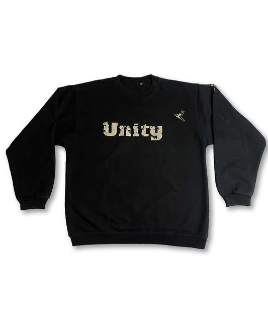 Crewneck y2k oversize noir unity vintage