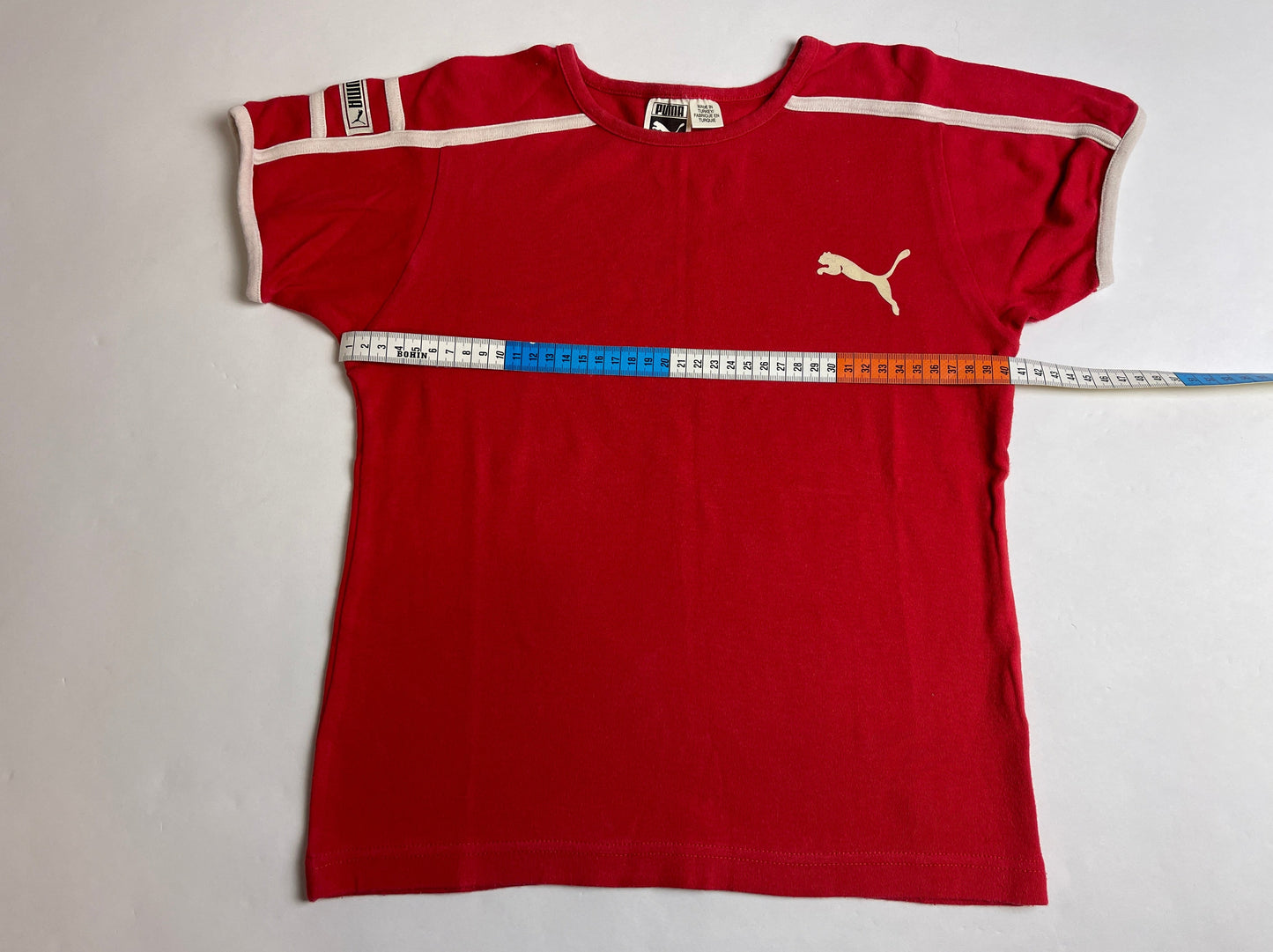 T-shirt puma vintage rouge rare