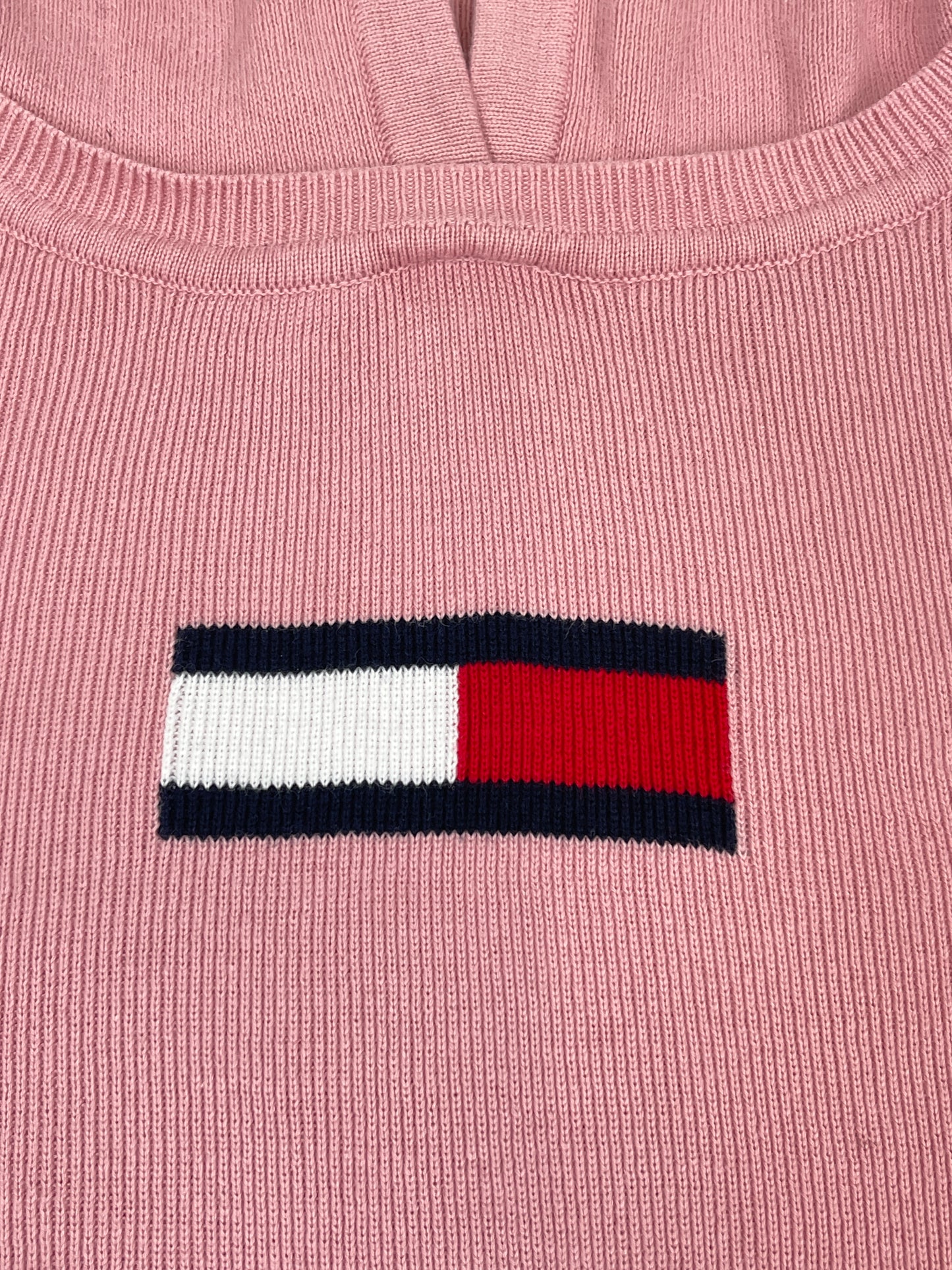 Pull tommy hilfiger y2k rose vintage