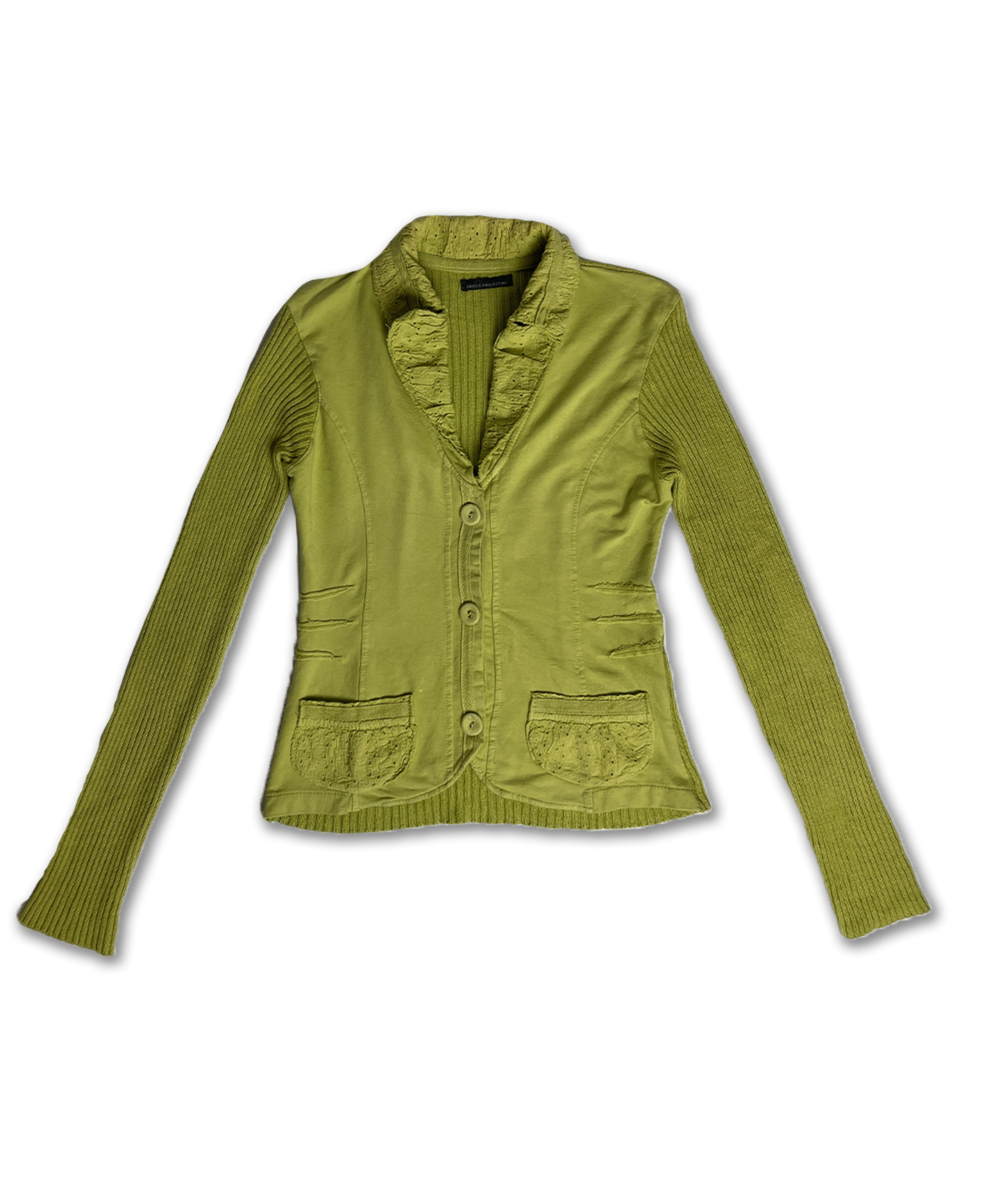 Gilet vert y2k  moulant vintage