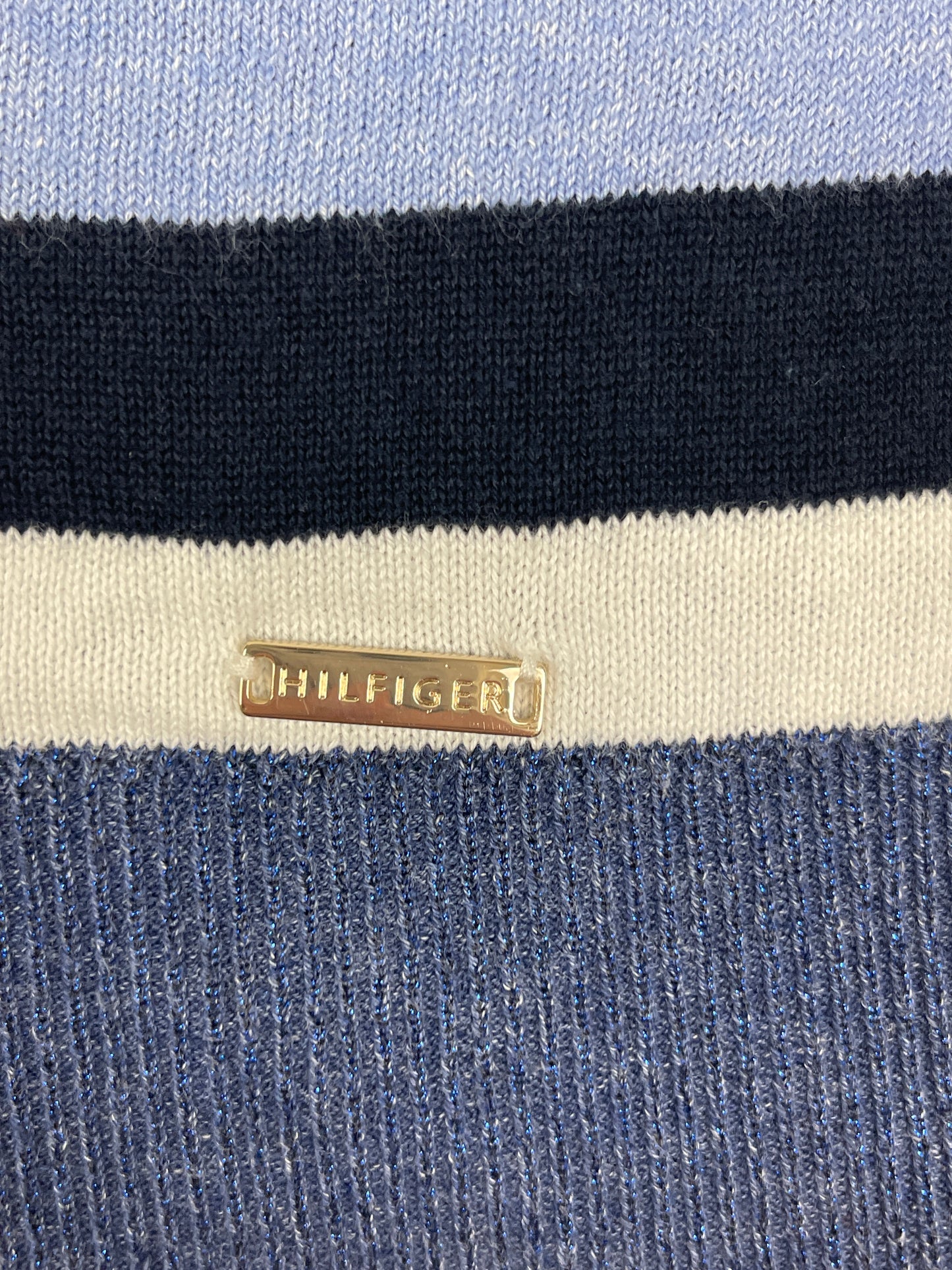 Pull Tommy Hilfiger y2k à rayures vintage