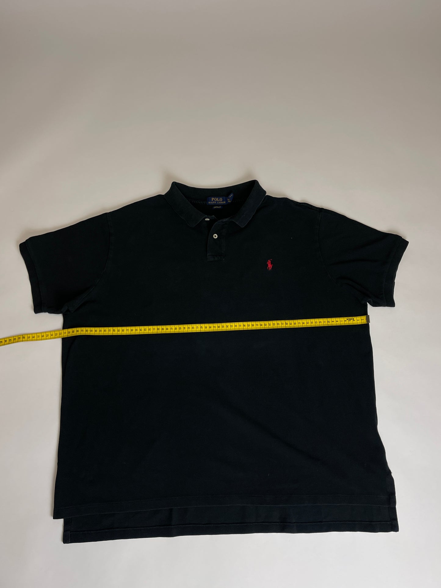 Polo Ralph Lauren noir oversized vintage authentique