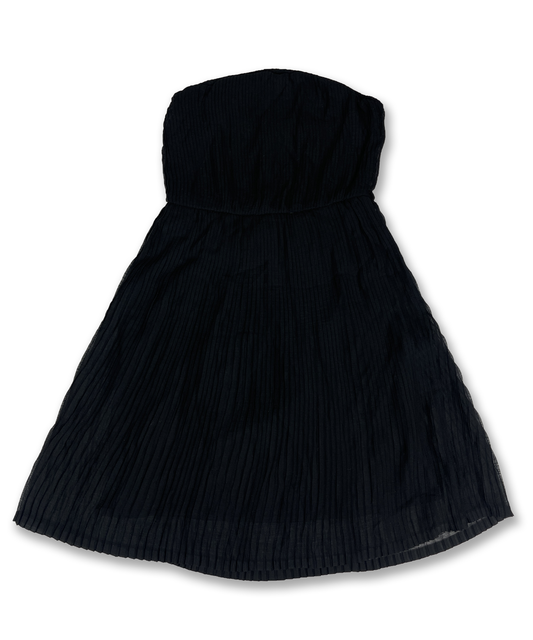 robe bustier y2k noir zara vintage