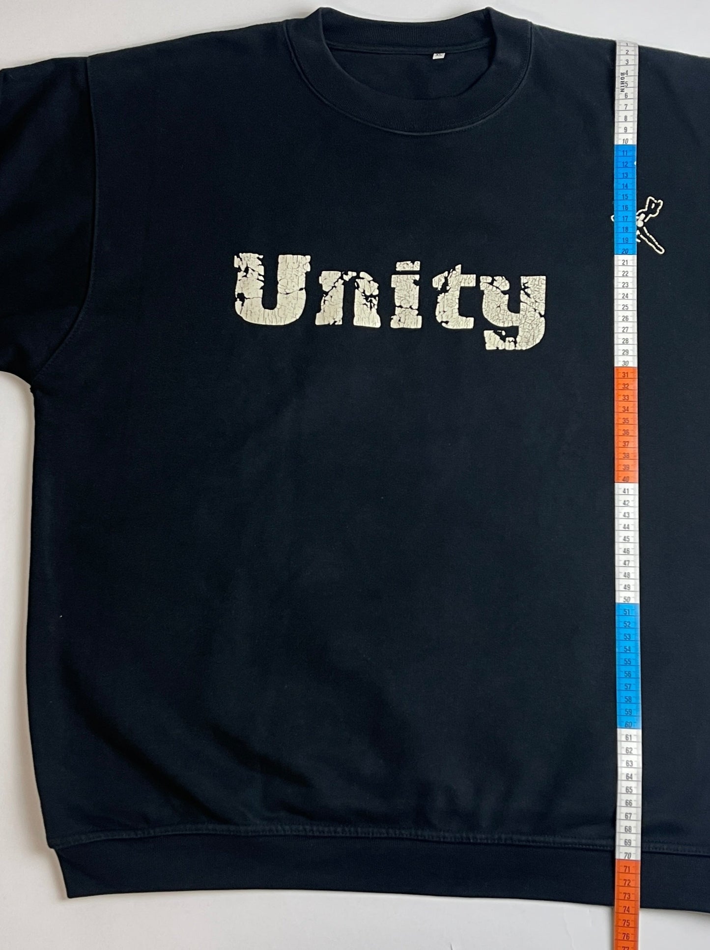 Crewneck y2k oversize noir unity vintage