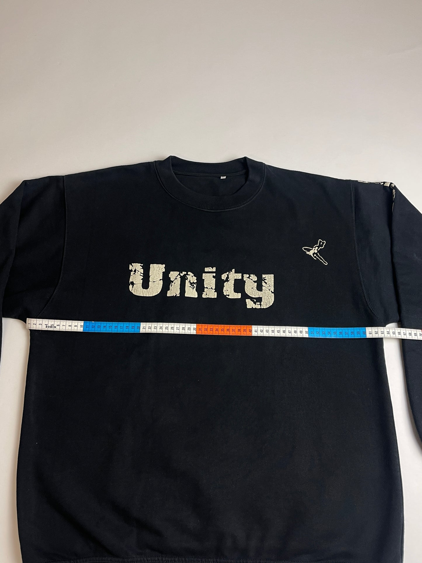 Crewneck y2k oversize noir unity vintage