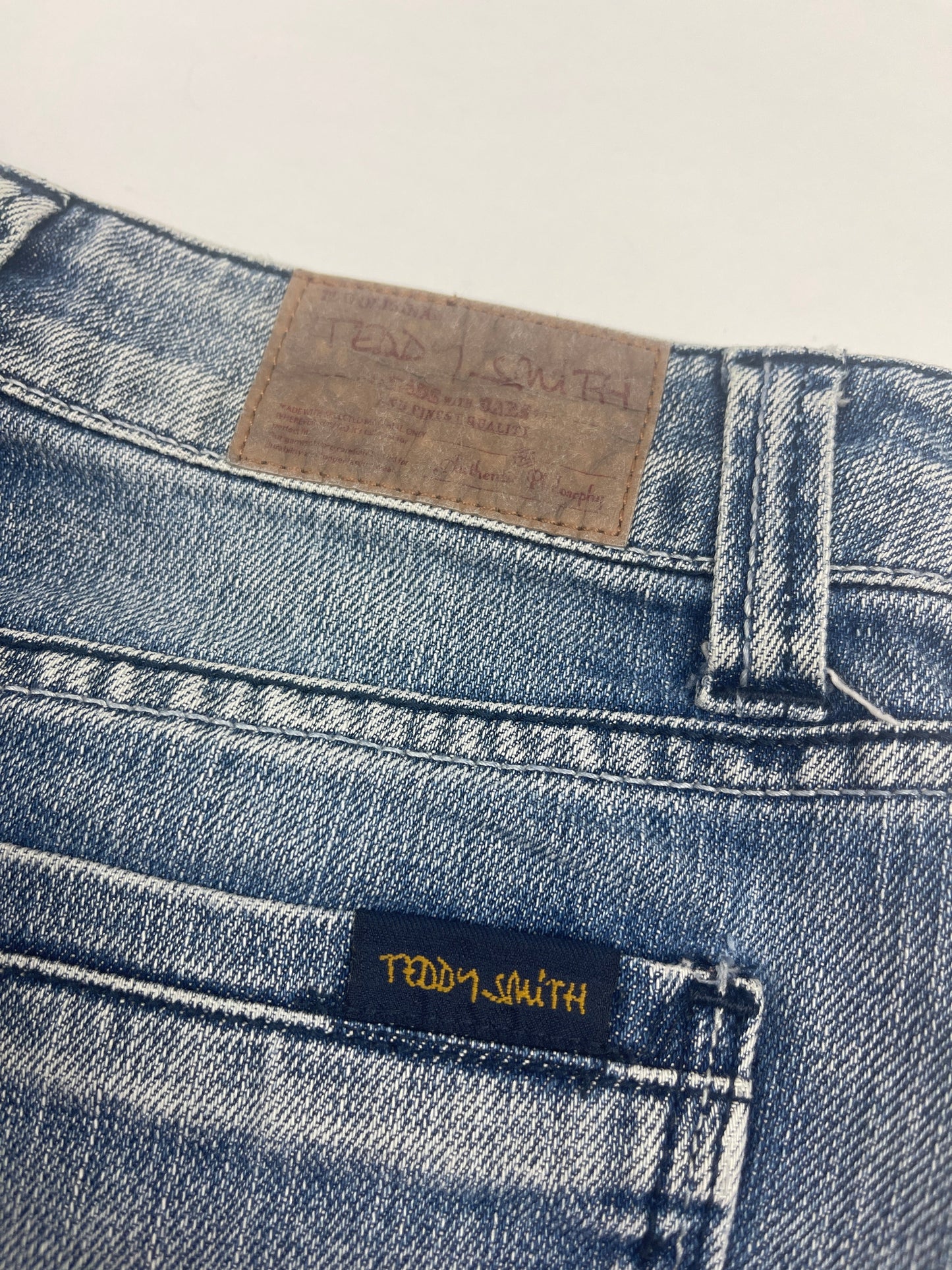 Mini jupe jeans Teddy smith