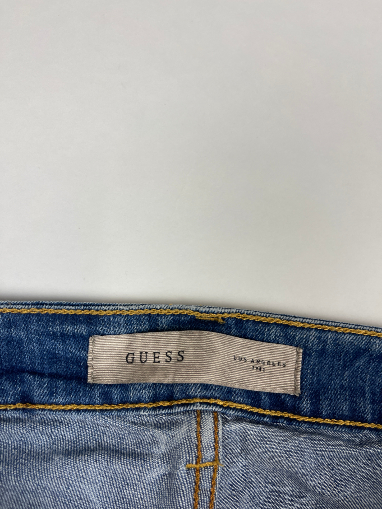 Jeans guess vintage bleu foncé straight fit