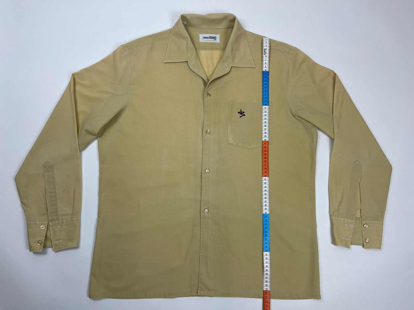 Chemise large y2k jaune vintage