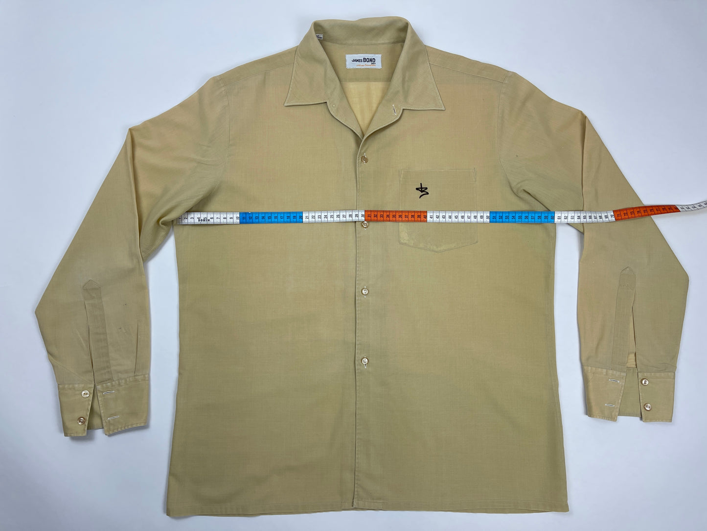 Chemise large y2k jaune vintage