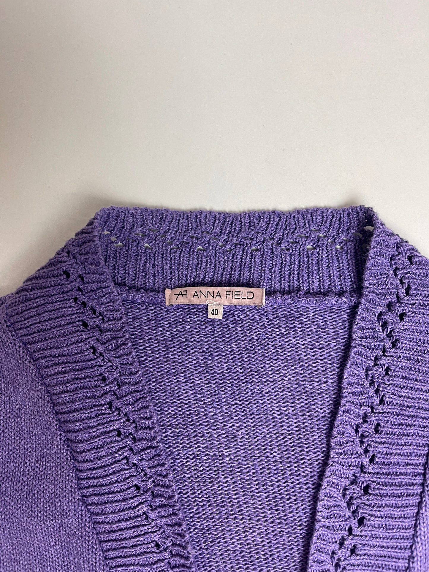 Gilet violet y2k court vintage