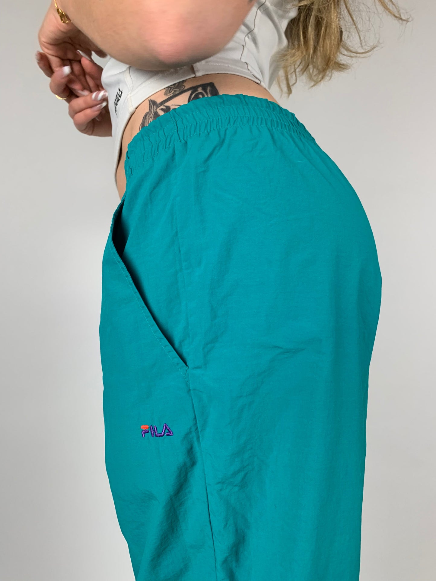 Track pant fila brodé